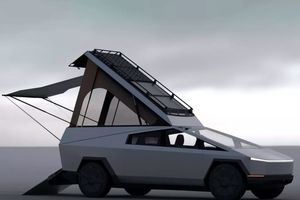 Каким может быть дом на колесах из Tesla Cybertruck?