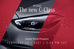 Новое поколение Mercedes C-Class уже скоро презентуют официально
