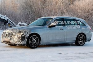 Новий універсал Mercedes C-Class з'явився на зимових тестах