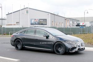 Новый мощный электромобиль от Mercedes уже тестируется на дорогах