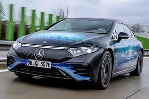 Перші тести Mercedes EQS із запасом ходу 1000 кілометрів