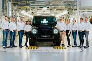 С конвейера выпустили 600,000 Mercedes G-Class