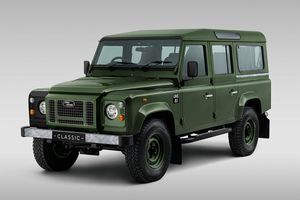 В честь Черчилля выпустили классический Land Rover Defender