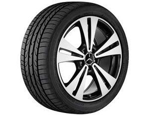 A20540127007X23, A 205 401 27 00 7X23 Диск колесный AMG R19 (7.5Jx19xET44) черный полированный Mercedes C W205