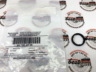 95510643100, 955 106 431 00 Кільце ущільнювача фланця охолодження Porsche Cayenne 957/958