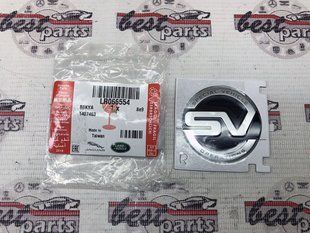 LR066554 Шильдик (табличка) на праву бамбукову стійку "SV" Range Rover Vogue L405 / Sport L494