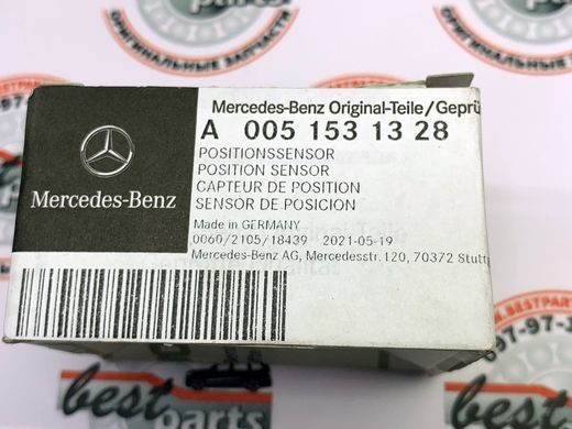 A0051531328, A 005 153 13 28 Датчик положения распредвала Mercedes M611 / M612 / M640 / M642 / M646 / M647 / M648