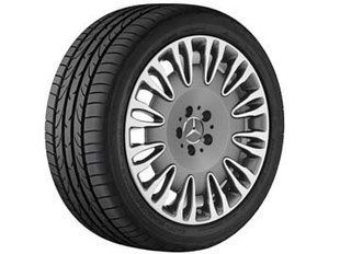 A22240103027X21, A 222 401 03 02 7X21 Диск колесный AMG R19 (8,5Jx19xET36) "Серый &laquo;Гималаи&raquo;" полированный Mercedes S C217/W222