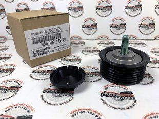 95510211900, 955 102 119 00 Ролик обводной приводного ремня (генератора) Porsche Cayenne 957/958