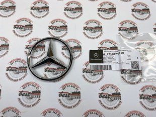 A2238170100, A 223 817 01 00 Эмблема на крышку багажника *звезда* Mercedes S W223