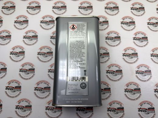 A000989560509, A 000 989 56 05 09 Жидкость тормозная DOT 4 Plus MB 331.0 (1 л) Mercedes