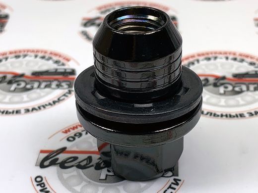 LR056214 Гайка колесная черная Range Rover Vogue L322/L405 / Sport L320/L494 / Land Rover Discovery 3/4 L319