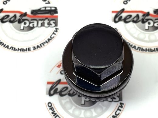 LR056214 Гайка колесная черная Range Rover Vogue L322/L405 / Sport L320/L494 / Land Rover Discovery 3/4 L319