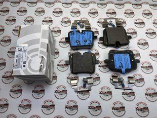 34216885187, 34 21 6 885 187 Колодки тормозные задние BMW 5 G30/G31 / 7 G12 / 8 G14/G15/G16 / X5 G05 / X6 G06 / X7 G07