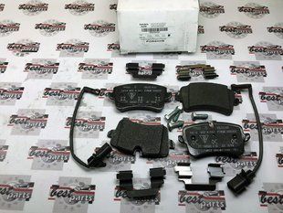95B698451E, 95B 698 451 E Колодки тормозные задние Porsche Macan 95B-2