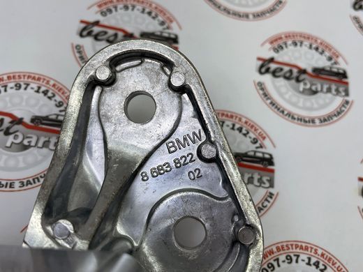 18208683823, 18 20 8 683 823 Кронштейн выхлопной системы BMW B46 / B47 / B48 / B57 / B58 / 2 G42 / 3 G20/G21/G28 / 4 G22/G23/G26 / 5 G30/G31/G38 / 6 G32 / 7 G11/G12 / 8 G14/G15/G16 / X3 G01/G08 / X4 G02 / X5 G05/G18 / X6 G06 / X7 G07