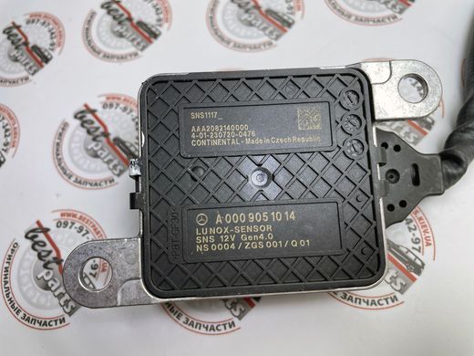 A0009051014, A 000 905 10 14 Датчик Nox катализатора Mercedes M654 / CLA C118 / GLE W167 / GLS X167 / A W177 / C W205 / E W213/C238 / GLC X253 / CLS C257 / V W447 / Sprinter W910