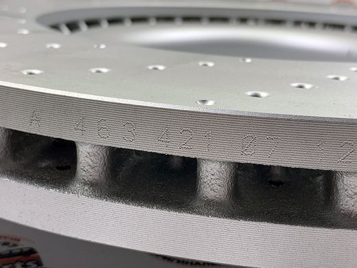 A4634210712, A 463 421 07 12 Диск тормозной передний AMG Mercedes G W463