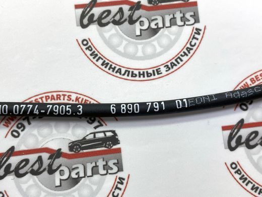 34356890791, 34 35 6 890 791 Датчик износа задних тормозных колодок BMW 5 G30/G31/G38/F90 / 7 G11/G12 / 8 G14/G15/G16/F91/F92/F93 / X5 G05 / X6 G06