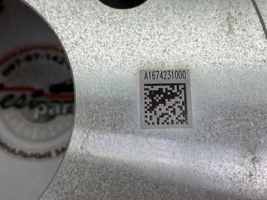 A1674231000, A 167 423 10 00 Диск тормозной задний Mercedes GLE