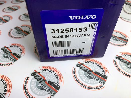31258153 Натяжитель приводного ремня Volvo XC70 (-16) / XC60 (-17) / V70 (-16) / V60 CC (-18) / S80 (-16) / S80L (-12) / S60 CC (-18) / S60 (-18)