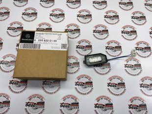A0998200159, A 099 820 01 59 Подсветка в левом зеркале Mercedes C W205 / S C217/W222 / GLC X253