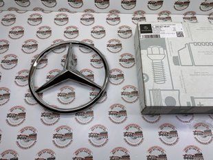 A0008176007, A 000 817 60 07 Эмблема в решетку радиатора Mercedes A W177 / C W205/W206 / E W213/C238 / S C217 / CLS C257