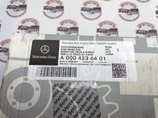 A0004236401, A 000 423 64 01 Колодки гальмівні задні кераміка 63 AMG Mercedes M177 / S W223