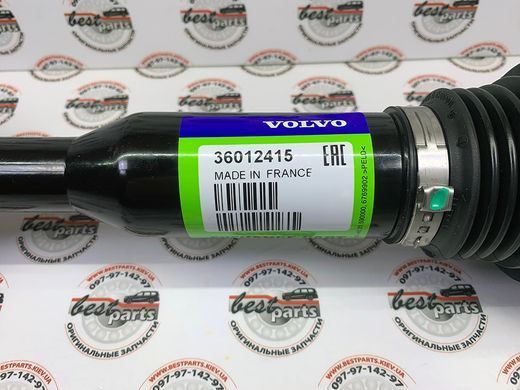 36012415 Вал приводной (полуось) передняя левая Volvo XC60 (-17)