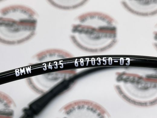 34356870350, 34 35 6 870 350 Датчик износа задних тормозных колодок BMW X3 G01/G08/F97 / X4 G02