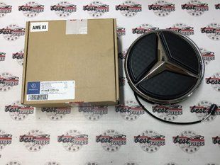 A1668170316, A 166 817 03 16 Звезда (Эмблема) в решетку радиатора с подсветкой Mercedes CLA C117 / GLA X156 / ML/GLE W166 / GL/GLS X166 / GLK X204 / C W205 / E C207 / CLS C218 / S C217