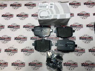 34216775346, 34 21 6 775 346 Колодки тормозные задние BMW 5 F10/F11 / 6 F06/F12/F13