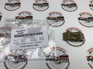 95535193300, 955 351 933 00 Скоба переднего тормозного датчика Porsche Cayenne 957/958 / Panamera 970