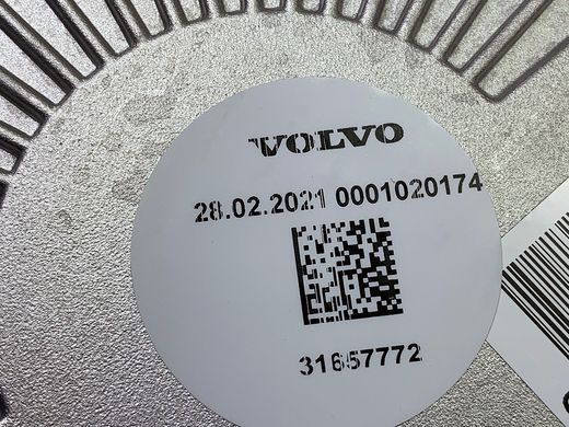 31657772 Вентилятор охлаждения радиатора в сборе Volvo / XC90 (16-)