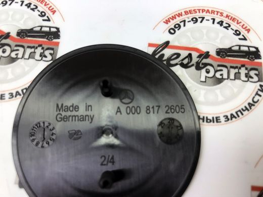 A0008172605, A 000 817 26 05 Значок на капот чорний Mercedes ML / GLE W166 / W167 / C292 / GL / GLS X166 / X167 / A W177 / B W242 / GLA X247 / GLC X253 / G W463