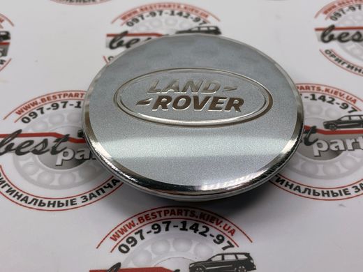 LR094546 Ковпаки колісного диска 4 шт сріблястий з написом "Land Rover" Range Rover Vogue L322 / Sport L320 / Land Rover Discovery 3/4 L319 / Freelander 2 L359