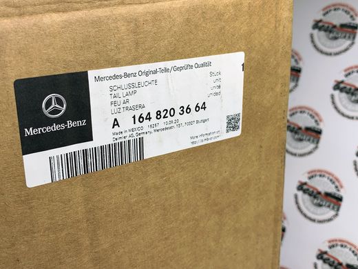 A1648203664, A 164 820 36 64 Фонарь задний правый рестайлинг USA Mercedes GL X164