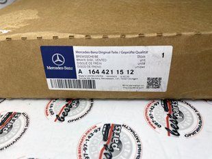 A1644211512, A 164 421 15 12 Диск тормозной передний Mercedes ML W164 / GL X164 / R W251