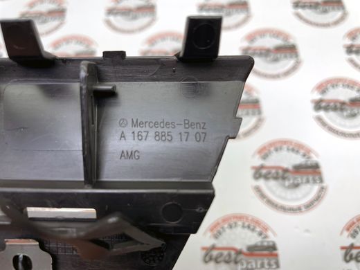 A167885170764, A 167 885 17 07 64 Кришка буксирувальна заднього бампера 63 AMG Mercedes M177 / GLE C167