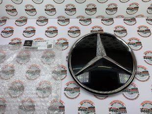 A000880030064, A 000 880 03 00 64 Эмблема в решетку радиатора с Disctonic Mercedes GLC X253 / AMG-GT R290 / EQC N293 / V W447/W448