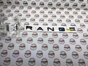 LR173874 Напис на капот "Range" Black Range Rover Velar L560