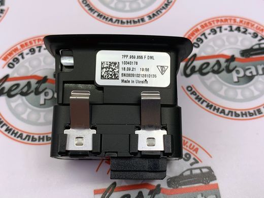 9A795985500DML, 9A7 959 855 00DML Кнопка стеклоподъемника Porsche Cayenne 958 / Panamera 970 / Macan 95B