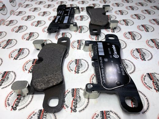 958698451B, 958 698 451 B Колодки гальмівні задні Porsche Cayenne 958
