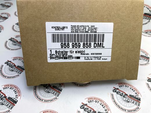 958959858DML, 958 959 858 DML Блок кнопок регулировки окон и зеркал Porsche Cayenne 958