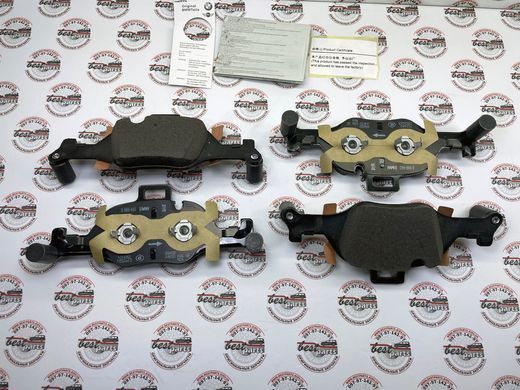 34106898192, 34 10 6 898 192 Колодки тормозные передние BMW B46 / B48 / B57 / B58 / 2 G42 / 3 G20/G21 / 4 G22/G23/G26 / 5 G30/G31 / X3 G08/ X5 G05/ / X6 G06
