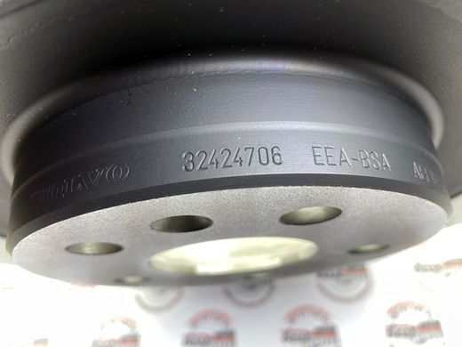 32424717 Диск гальмівний задній 17" Volvo XC90 (16-) / XC60 (18-) / V90 CC (17-) / V90 (17-) / V60 CC (19-) / V60 (19-) / S90L (19-) / S90 (17-) / S60 (19-) XC90 (16-) / XC60 (18-) / V90 CC (17-) / V90 (17-) / V60 CC (19-) / V60 (19-) / S90L (19-) / S90 (