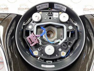 A09946070109E38, A 099 460 70 10 9E38 Колесо рулевое в сборе с подогревом, черная кожа и палубное дерево Maybach Mercedes E W213 / S W223 / G W465