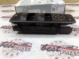 A16690543009107, A 166 905 43 00 9107 Кнопки стеклоподъемника водительской двери без складных зеркал Mercedes CLA C117 / GLS X156 / ML/GLE W166 / GL/GLS X166 / A W176 / B W242/W246