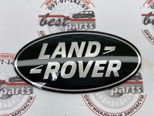 LR053190 Эмблема (Шильдик) в решетку радиатора "Land Rover" зеленый Range Rover Vogue L405/L460 / Sport L494/L461 / Velar L560 / Evoque L538/L551 / Land Rover Discovery 5 L462 / Sport L550