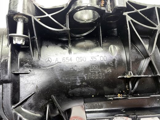 A6540903500, A 654 090 35 00 Коллектор впускной Mercedes M654 / CLA C118 / GLE W167/C167 / A W177 / C W205/W206 / E W213/W214/C238 / CLE C236 / B W247 / GLB X247 / GLA H247 / GLC X253/X254 / CLS C257 / V W447 / Sprinter W907/W910